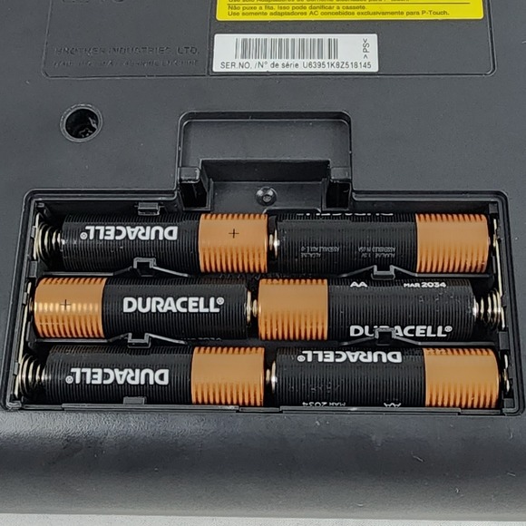 Brother Printer PTD450 PC Connectible Label Maker - Black - Picture 9 of 9